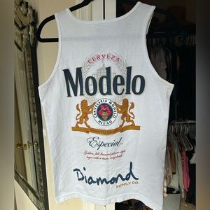 Model X Diamond Supply Co limited edition tank top men’s size small